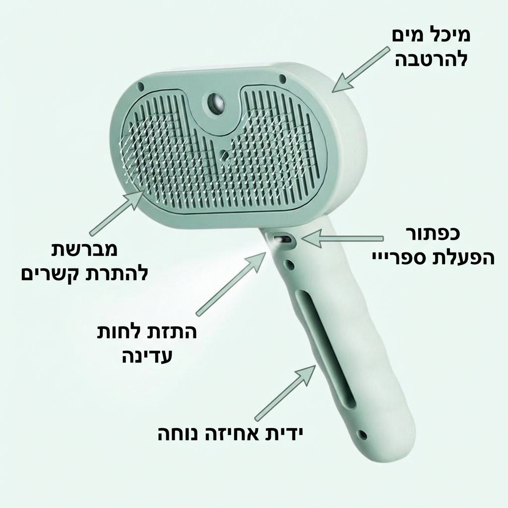 SteamCare Pro™ – המברשת שהופכת מאבק יומי לחוויית טיפוח רגועה ונעימה